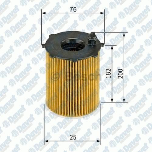 BOSCH F026407002 Yag Filtresi Touareg A4 2.7 Tdi 3.0 Tdi A5 2.7 Tdi 3.0 Tdi A6 2.7 Tdi 3.0 4.2 Tdi